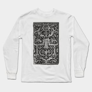 Strapwork and Foliage Long Sleeve T-Shirt